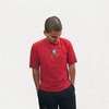 DarkThreadd Oversized Graphic Tee – Crimson Katana Edition